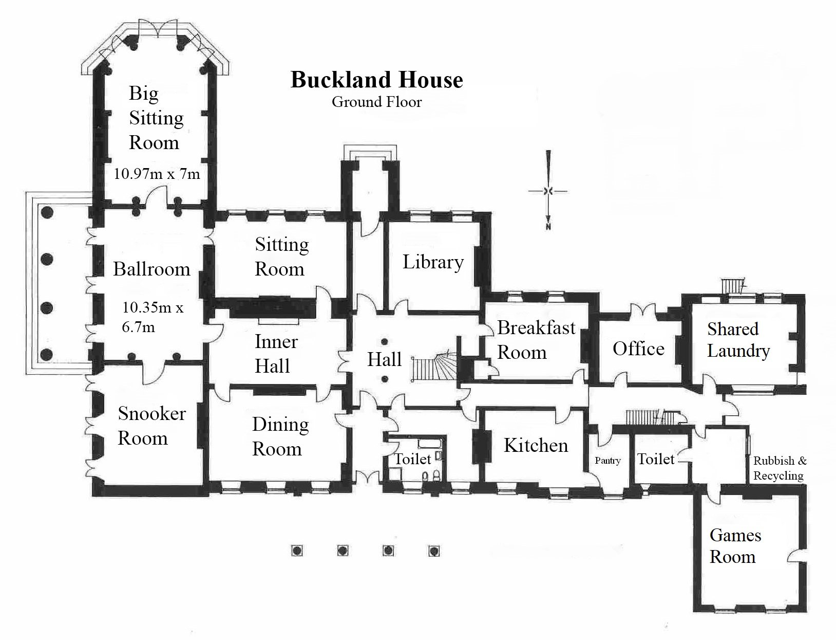 Buckland House - Ground Floor